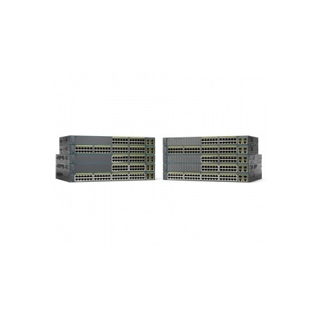 Switch Cisco Fast Ethernet Catalyst 2960-Plus, 10 100Mbps, 24 Puertos - Gestionado