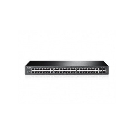 Switch TP-Link Gigabit Ethernet T1600G-52TS, 48 Puertos