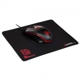 Mouse Gamer Thermaltake Óptico TALON X Gaming Gear Combo, Alámbrico, USB, 3200DPI, Negro