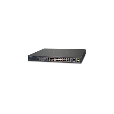 Switch Planet Gigabit Ethernet FGSW-2624HPS4, 26 Puertos