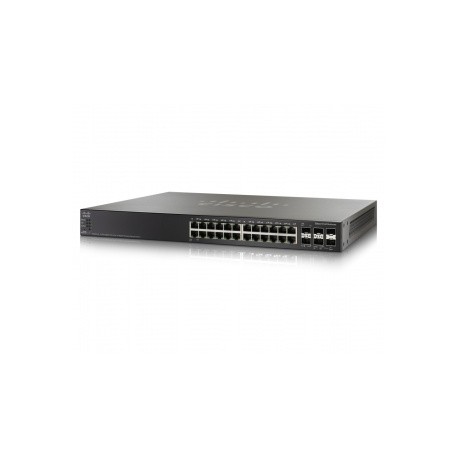 Switch Cisco Gigabit Ethernet Small Business SG500X-24, 24 Puertos