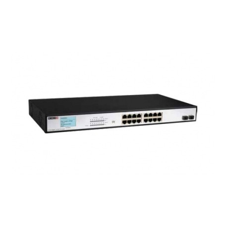 Switch Provision-ISR Gigabit Ethernet PoES-16300G 2SFP, 16 Puertos