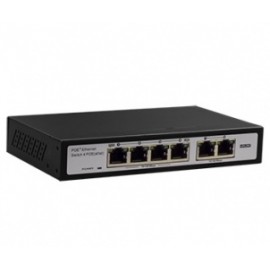 Switch Provison-ISR Fast Ethernet PoES-0460C 2, 6 Puertos