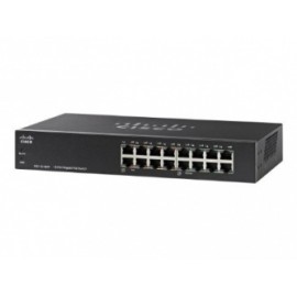 Switch Cisco Gigabit Ethernet SG110-16HP PoE, 16 Puertos