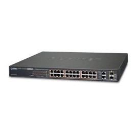 Switch Planet Gigabit Ethernet FGSW-2624HPS, 26 Puertos