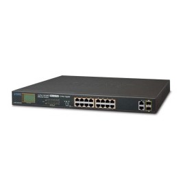 Switch Planet Fast Ethernet FGSW-1822VHP, 16 Puertos