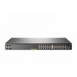 Switch HPE Gigabit Ethernet Aruba 2930F 24G PoE  4SFP, 24 Puertos