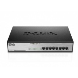 Switch D-Link Gigabit Ethernet DGS-1008MP, 8 Puertos