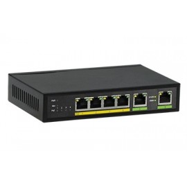 Switch Provision-ISR Gigabit Ethernet PoES-0460G 2G PoE, 4 Puertos