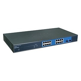 Switch Trendnet Gigabit Ethernet Web Smart TEG-160WS con 2 Ranuras Mini-GBIC Compartidas, 16 Puertos, 32 Gbit