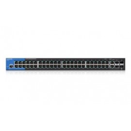 Switch Linksys Gigabit Ethernet LGS552 Montaje en Rack, 50 Puertos