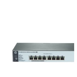 Switch HP Gigabit Ethernet 1820-8G-PoE  65W, 8 Puertos