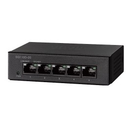 Switch Cisco Gigabit Ethernet SG110D-05, 5 Puertos