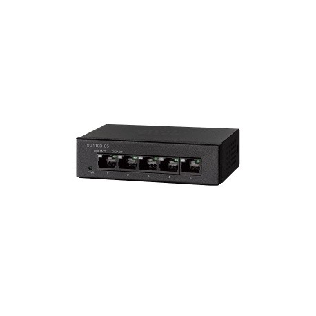 Switch Cisco Gigabit Ethernet SG110D-05, 5 Puertos