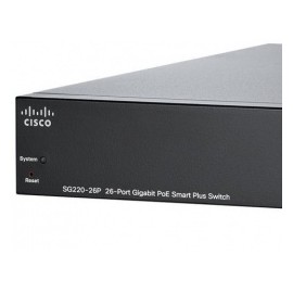 Switch Cisco Gigabit Ethernet SG220-26P, 26 Puertos