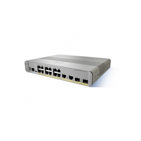 Switch Cisco Gigabit Ethernet Catalyst 3560-CX Data IP Base, 12 Puertos