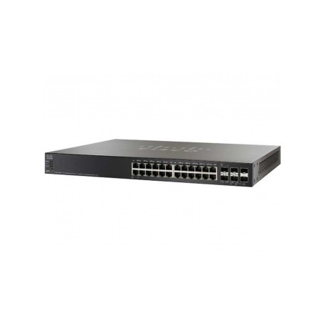 Switch Cisco Gigabit Ethernet SG500X-24MPP Mac PoE, 24 Puertos