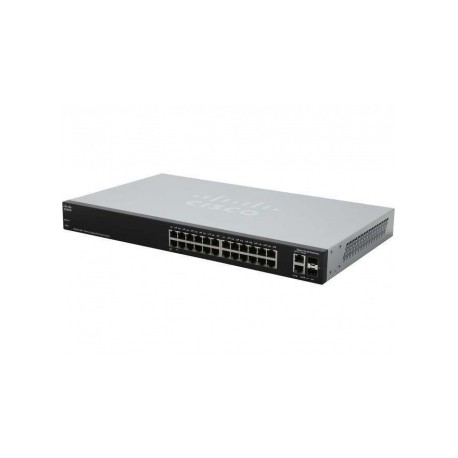 Switch Cisco Gigabit Ethernet SG200-26FP PoE 180W, 26 Puertos