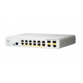 Switch Cisco Gigabit Ethernet Catalyst 2960-C PoE 2x Dual Uplink LAN Base, 12 Puertos