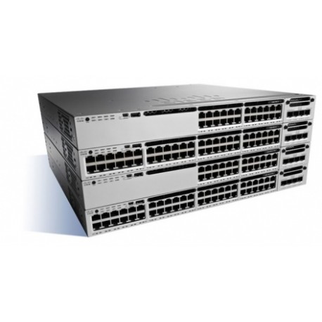 Switch Cisco Gigabit Ethernet Catalyst 3850 Base LAN, 24 Puertos