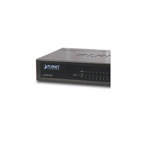 Switch Planet Gigabit Ethernet GSD-803, 8 Puertos