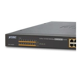 Switch Planet Gigabit Ethernet GSW-1600HP, 16 Puertos