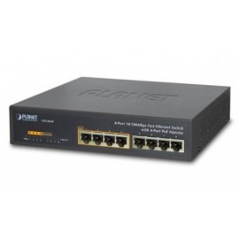 Switch Planet Fast Ethernet FSD-804P, 8 Puertos