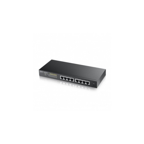 Switch ZyXEL Gigabit Ethernet GS1900-8HP, 8 Puertos