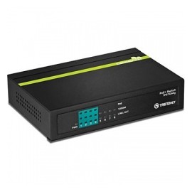 Switch Trendnet Gigabit Ethernet TPE-TG44G, 4 Puertos Gigabit PoE