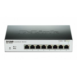 Switch D-Link Gigabit Ethernet Smart DGS-1100-08P, 8 Puertos