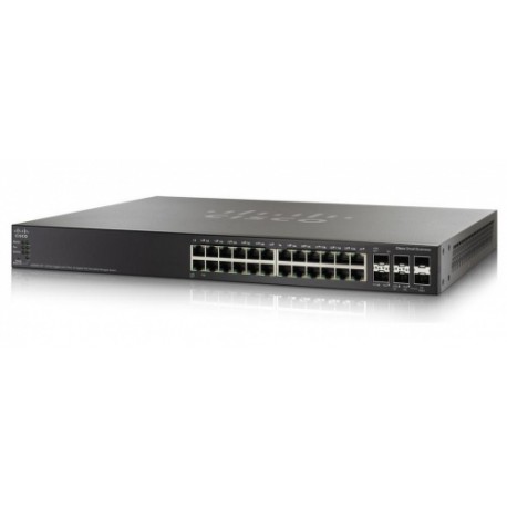 Switch Cisco Gigabit Ethernet SG500X-24P, 24 Puertos