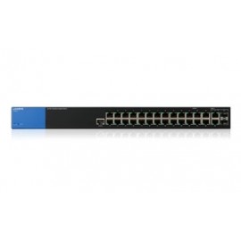 Switch Linksys Gigabit Ethernet LGS528, 26 Puertos