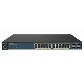 Switch EnGenius Gigabit Ethernet EWS7928FP, 24 Puertos