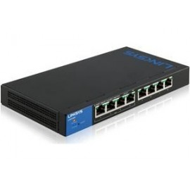 Switch Linksys Gigabit Ethernet LGS308P, 8 Puertos