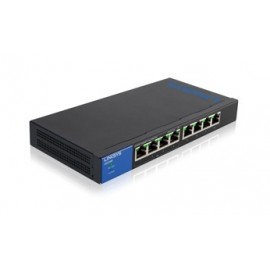 Switch Linksys Gigabit Ethernet LGS108P, 8 Puertos