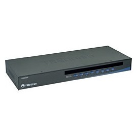 Switch Trendnet KVM TK-803R, USB PS 2, 8 Puertos