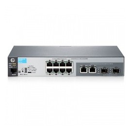 Switch HPE Gigabit Ethernet 2530-8G, 20 Gbits, 8 Puertos, 16.000 Entradas - Gestionado