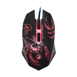 Mouse Gamer Marvo Óptico Escorpión, Alámbrico, USB, 2400DPI, Negro