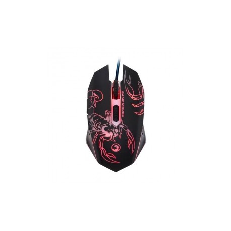 Mouse Gamer Marvo Óptico Escorpión, Alámbrico, USB, 2400DPI, Negro