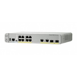 Switch Cisco Gigabit Ethernet Catalyst 3560-CX PoE IP Base, 8 Puertos