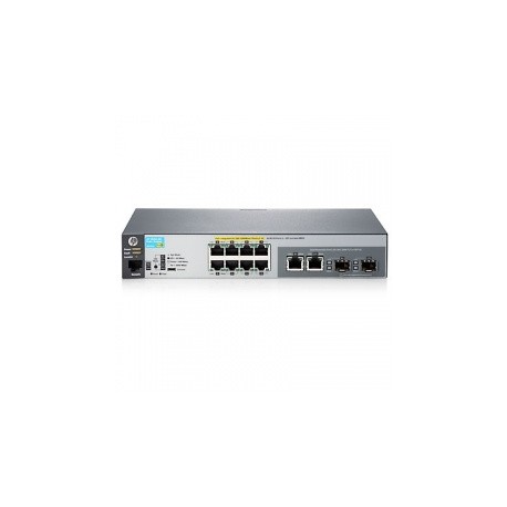 Switch HPE Gigabit Ethernet 2530-8G-PoE, 20 Gbits, 8 Puertos, 16.000 Entradas - Gestionado