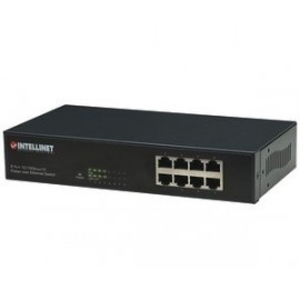 Switch Intellinet Ethernet 560757, 10-100Mbps, 8 Puertos, 4096 Entradas