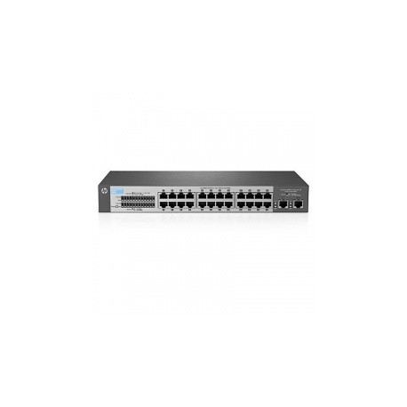 Switch HPE Fast Ethernet V1410, 10-100Mbps, 8.8Gbits, 24 Puertos  2x Gigabit, 8192 Entradas – No Administrable