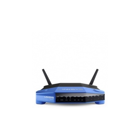 Router Linksys Ethernet Smart Banda Doble WRT1200AC AC1200, Inalámbrico, 5x RJ-45, 2.4-5GHz, con 2 Antenas Externas