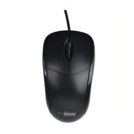 Mouse Easy Line Óptico EL-994121, Alámbrico, USB, 1200DPI, Negro