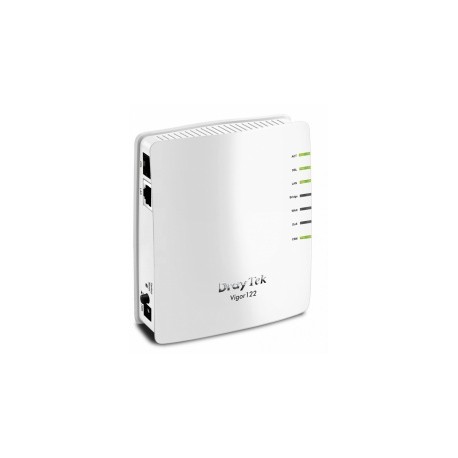 Drayteck Router Ethernet Vigor122, ADSL2-2 Modem, Alámbrico, Blanco