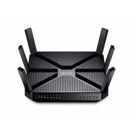 Router TP-LINK Gigabit de Banda Triple ARCHER C3200, Inalámbrico, 4x RJ-45, 2.4-5GHz, con 6 Antenas Externas