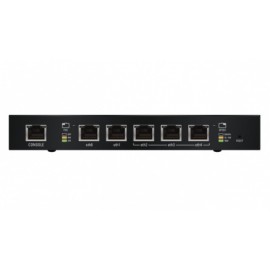 Router Ubiquiti Networks Gigabit Ethernet con Firewall EdgeRouter, 5x RJ-45, Negro