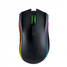 Mouse Gamer Razer Láser Mamba, Inalámbrico, USB, 16000DPI, Negro