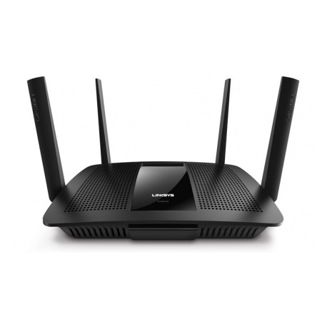 Router Linksys Ethernet Smart EA8500 Max-Stream AC2600 MU-MIMO, Inalámbrico, 4x RJ-45, 2.4-5GHz, con 2 Antenas Externas